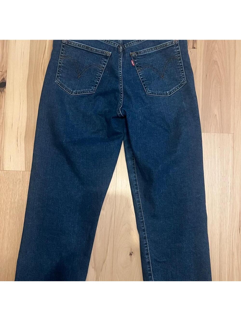 Levi's Ribcage Straight Ankle Jeans – Women's Size 31 x 27 - Picture 3 of 7